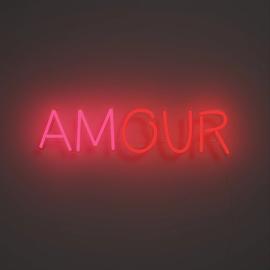 Our Amour, LED neon sign