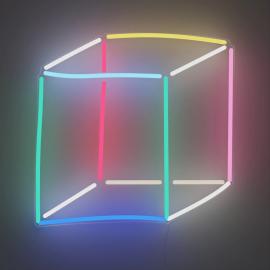 Geometric Cube - LED Neon Sign