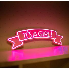 It's a Girl - LED Neon Sign