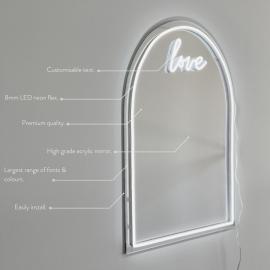 LOVE Neon Mirror - LED Neon Sign