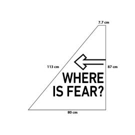 Where Is Fear? Neon Sign 