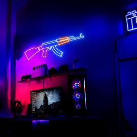 AK47 - Neon Sign 