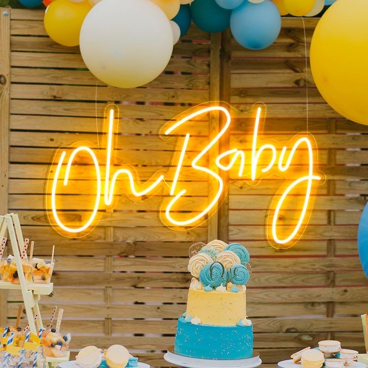 Oh Baby - LED Neon Sign 