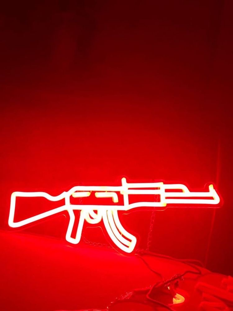 AK47 - LED NEON SIGN