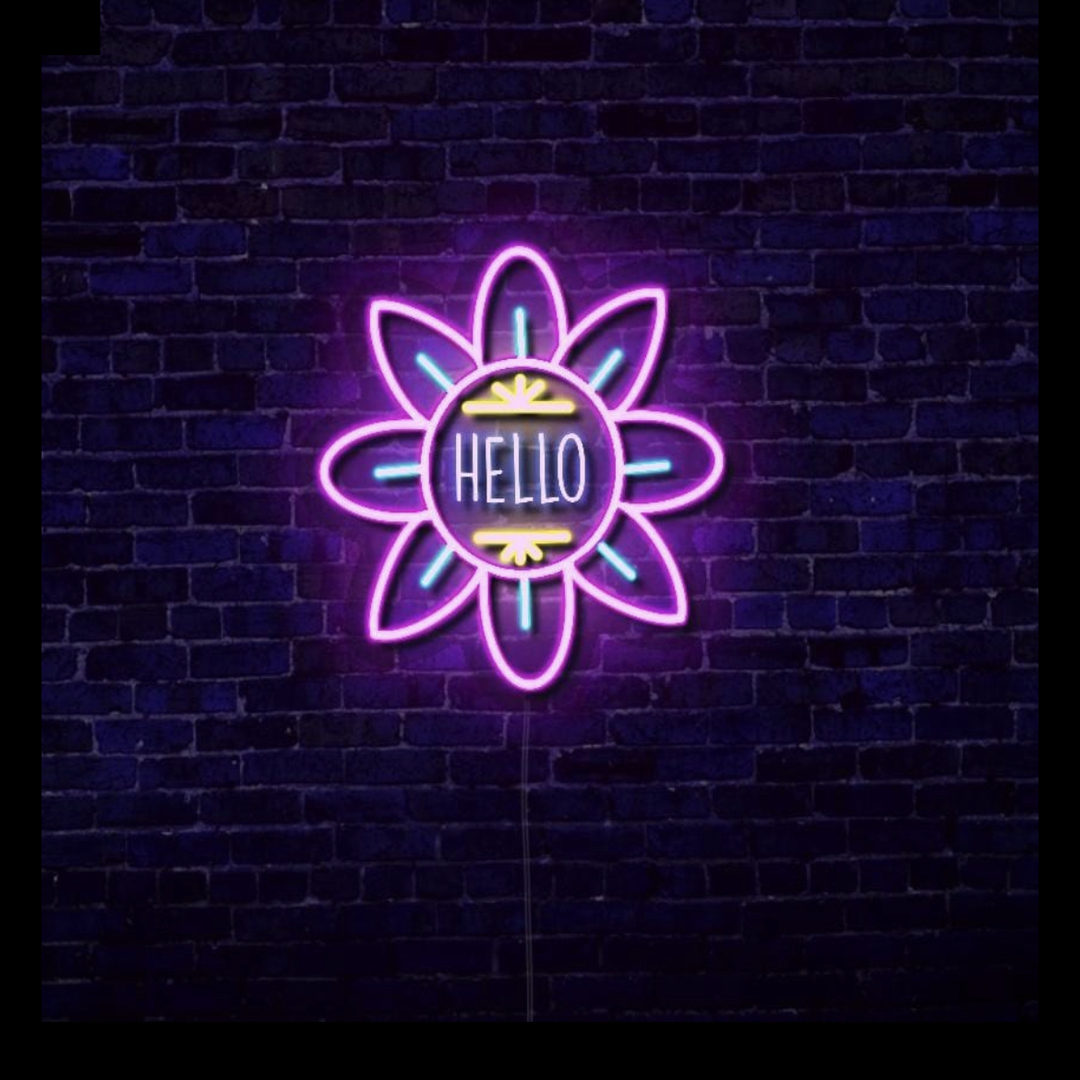Hello - LED Neon Sign 