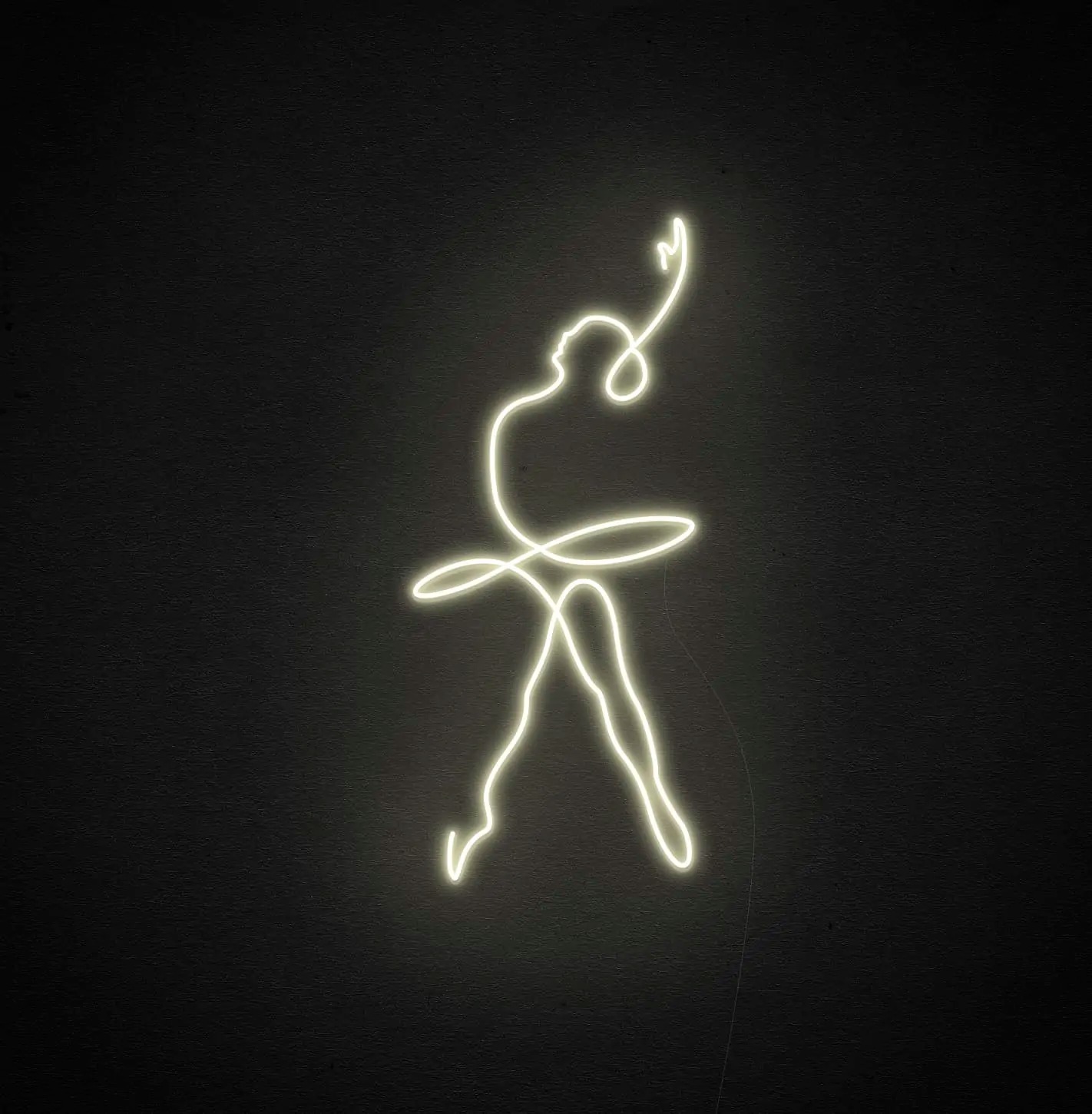 Ballet Dancer Neon Sign