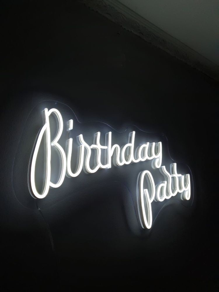Birthday Party - LED Neon Sign