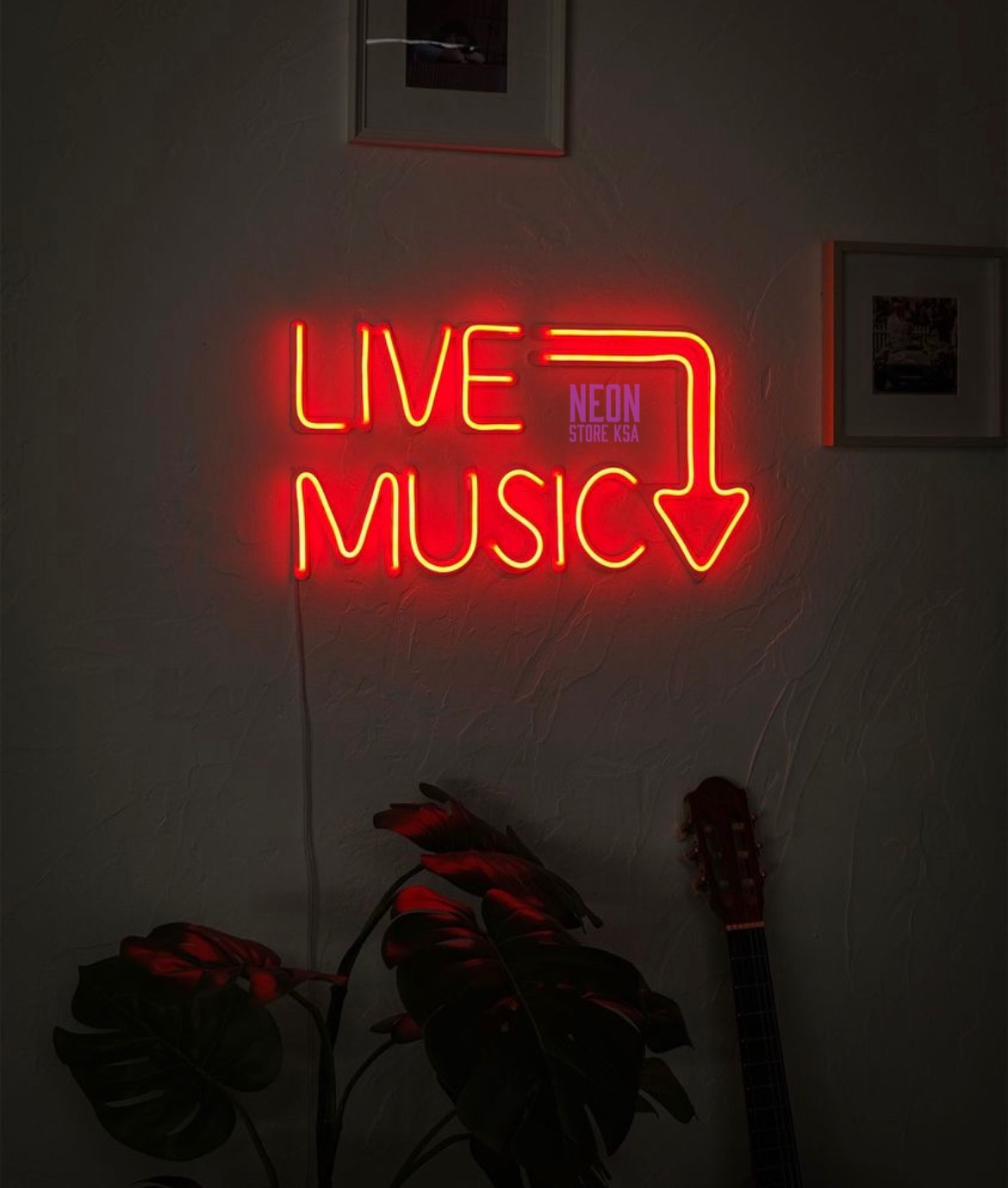 Live Music - Neon Art
