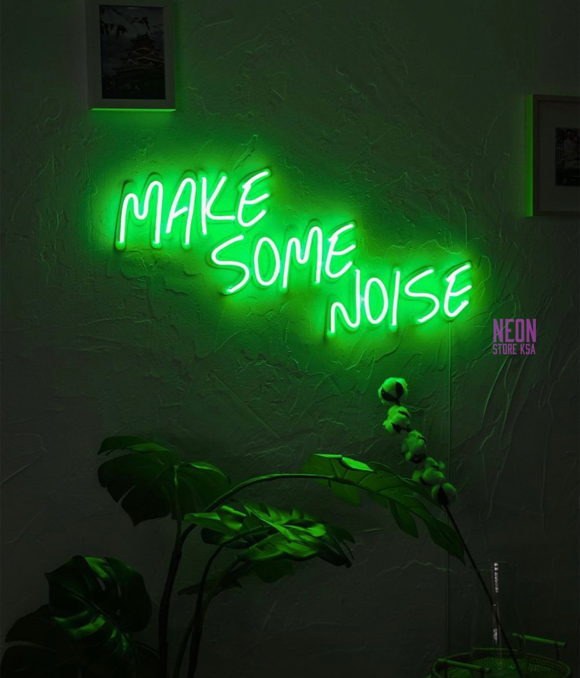 Make Some Noise - Neon Art