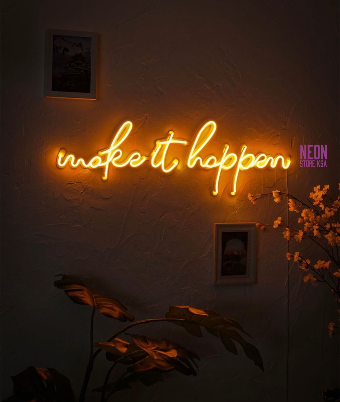 Make It Happen - Neon Art