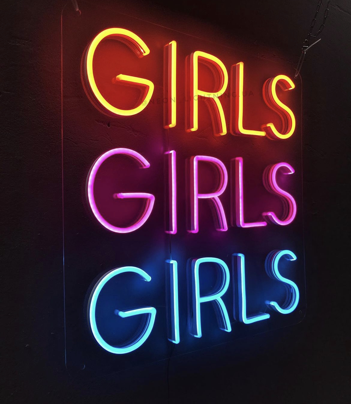 Girls - LED Neon Sign