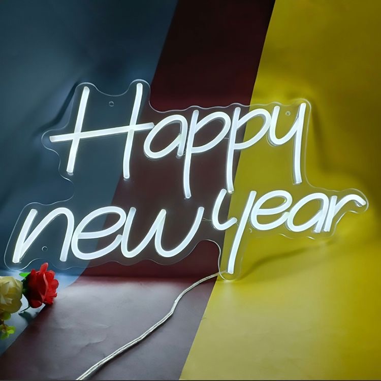 Happy New Year - LED Neon Sign