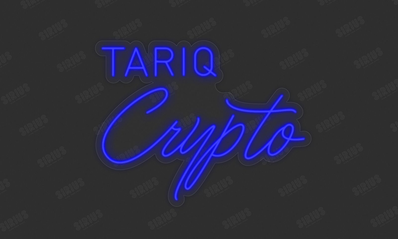 custom neon - tariq crypto