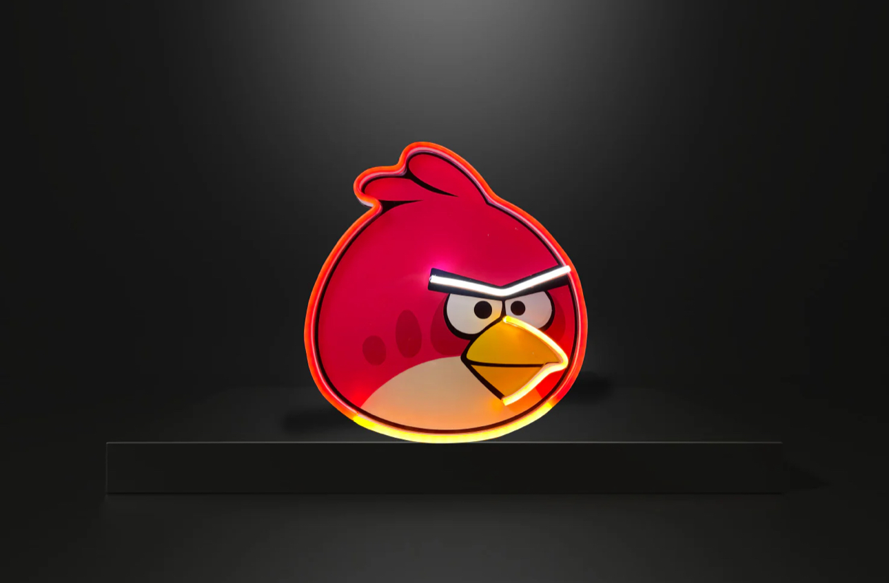 Angry Birds LED Neon Signage