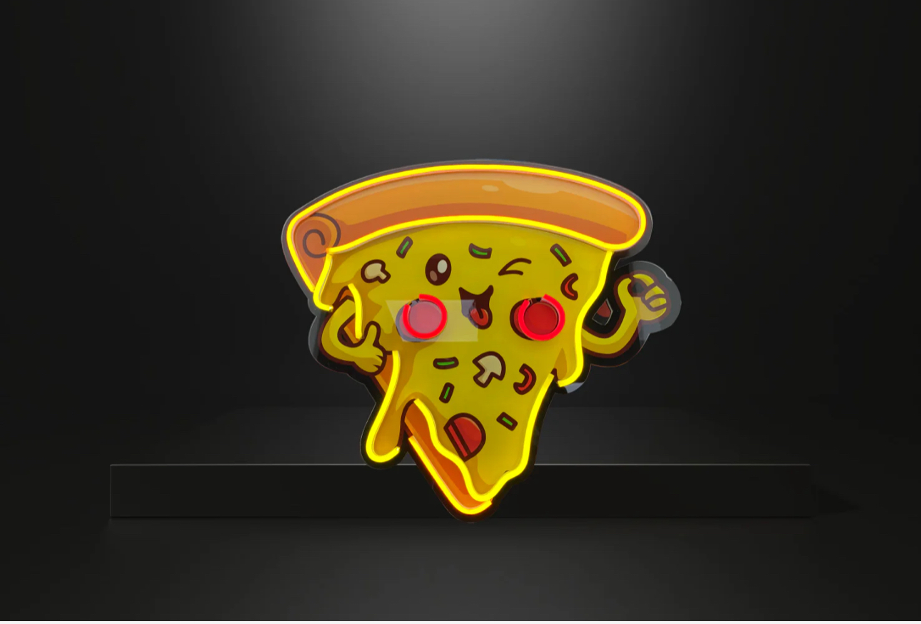 Pizza LED Neon Sign